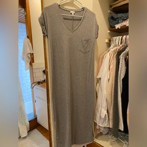 Cuyana Pima V-Neck Dress XS